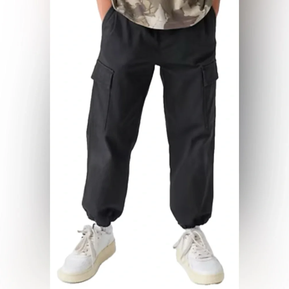 Gap‎ Kids Lined Grey Cargo Joggers.